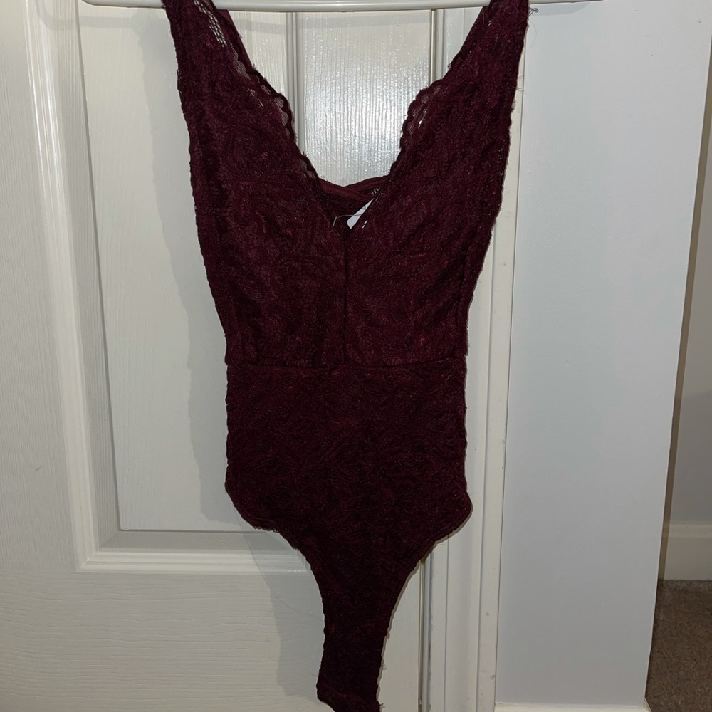 Lace body suit